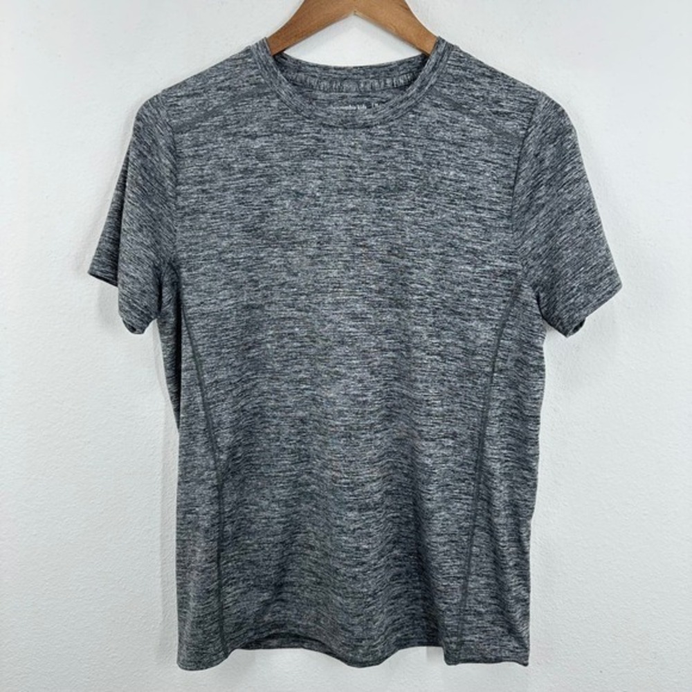 Abercrombie Kids 15/16 Gray Athletic T-Shirt Short Sleeve Breathable Top‎
